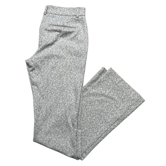 EXPRESS Columnist Barely Boot Mid‎ Rise Wide Leg Flared Stretch Dress Pants - 6R - Picture 1 of 10